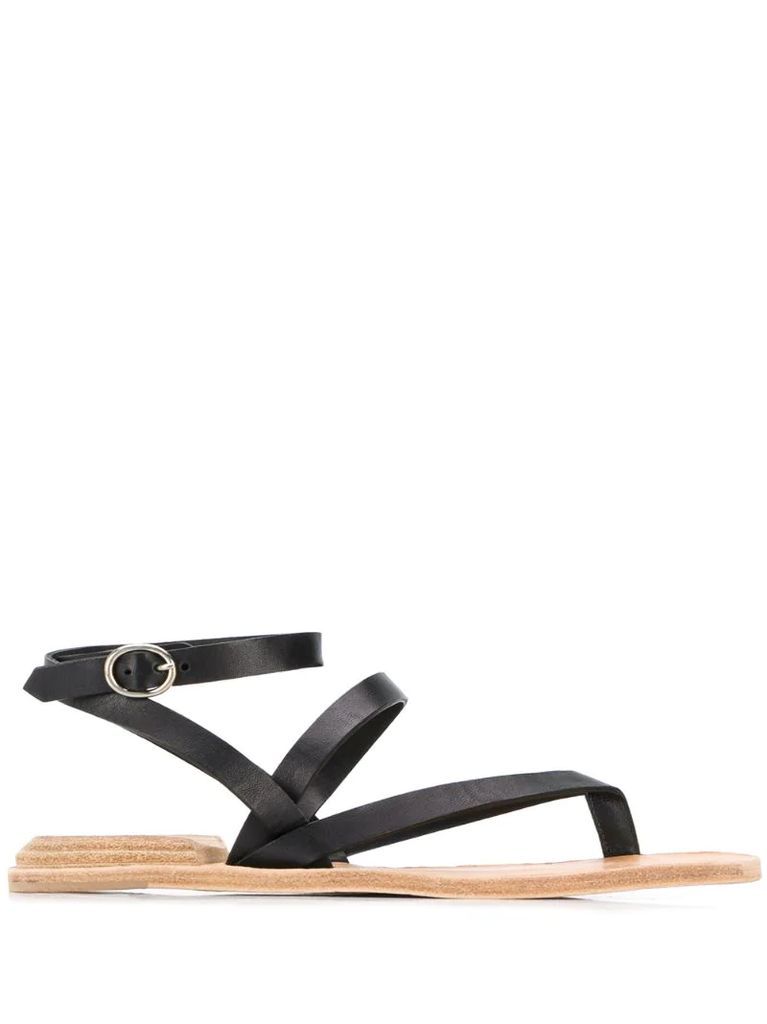 strap flip-flop sandals