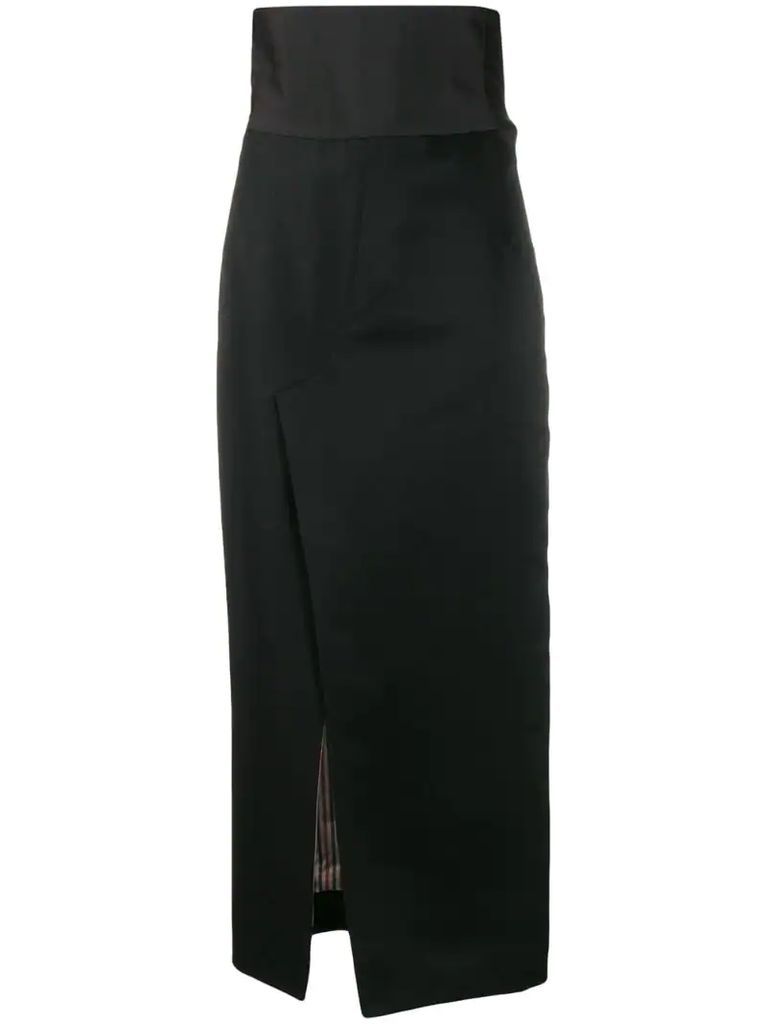 empire waist long skirt