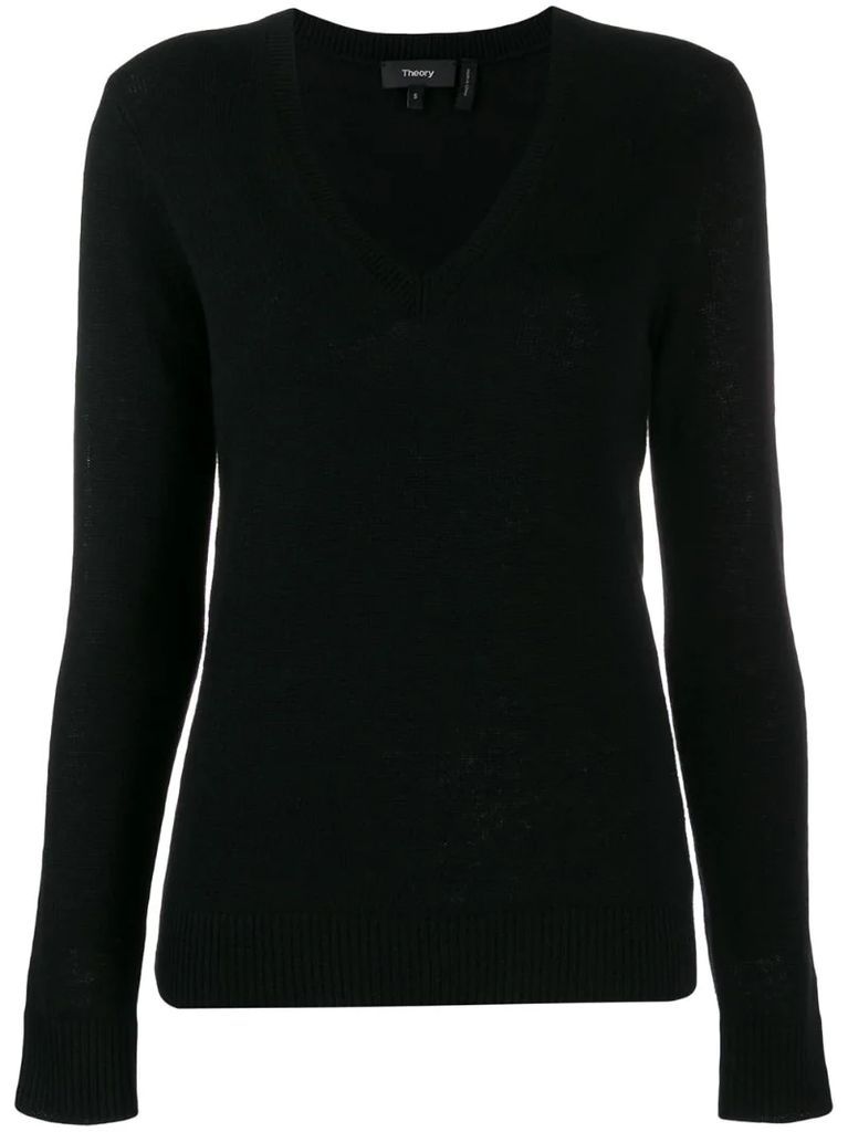 V-neck jumper