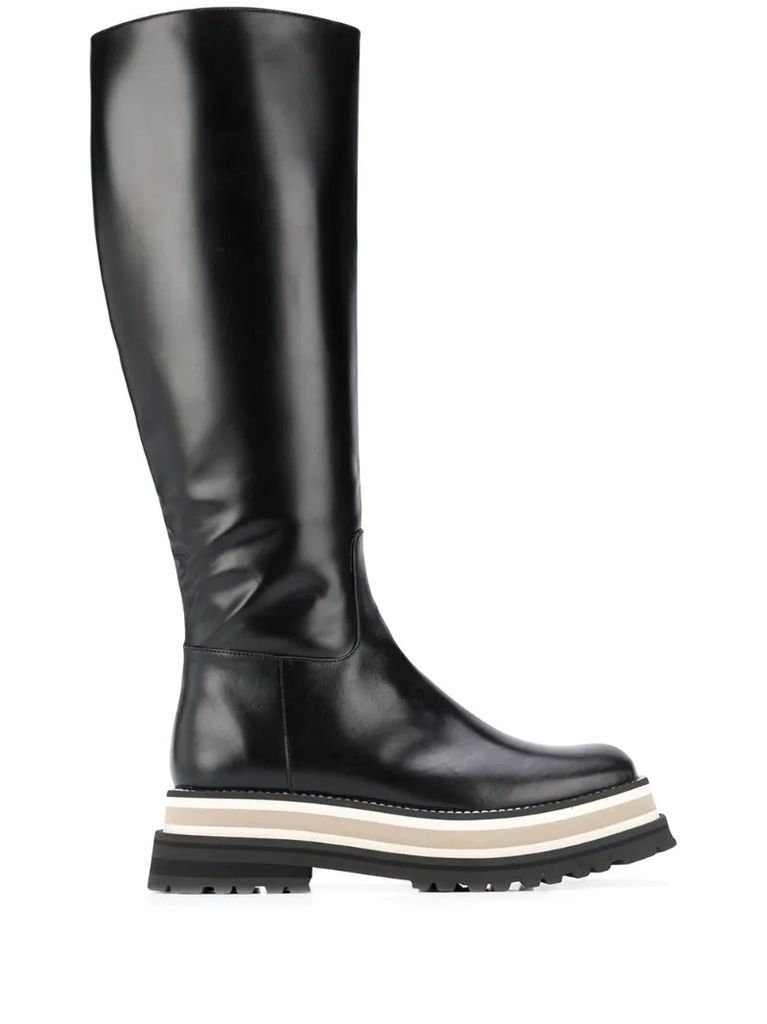 Piura 60mm leather boots