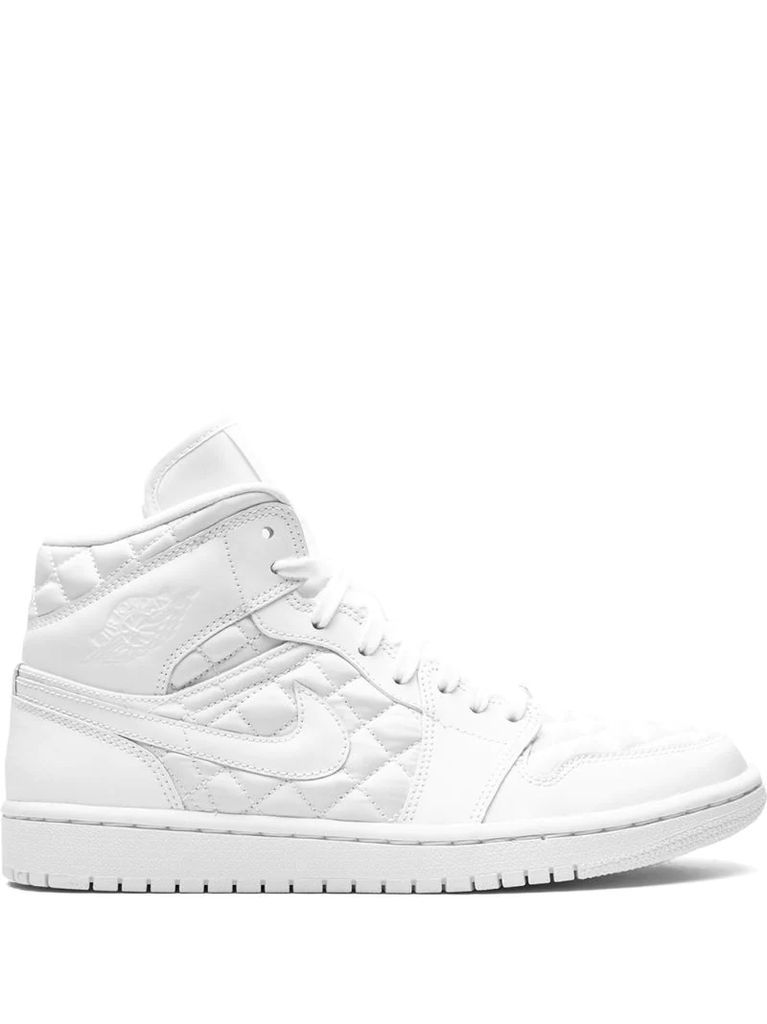 Air Jordan 1 Mid ”Quilted White” sneakers
