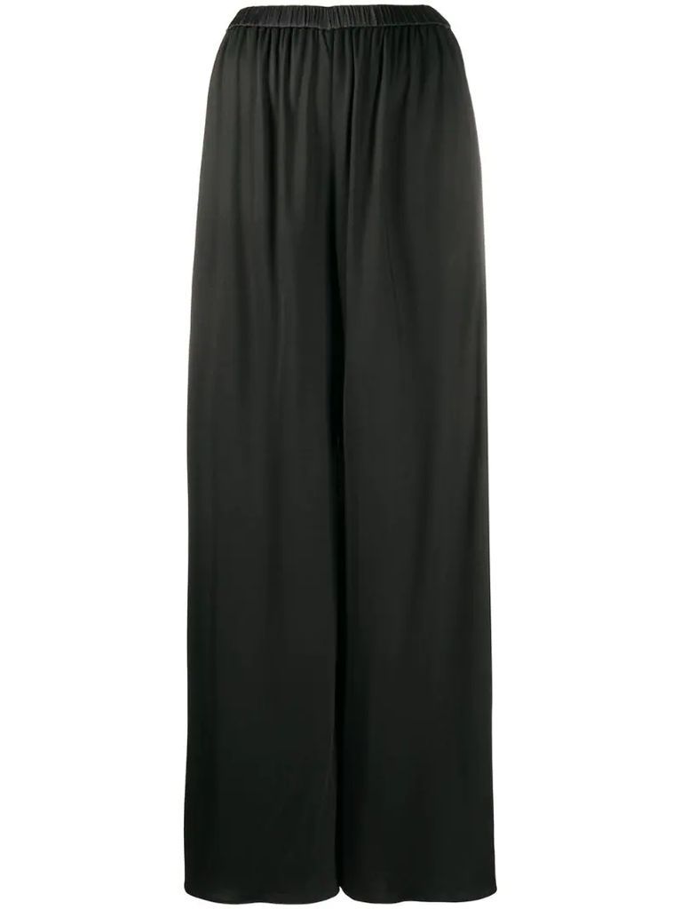 wide-fit palazzo pants
