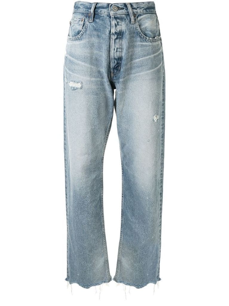Lomita wide straight jeans
