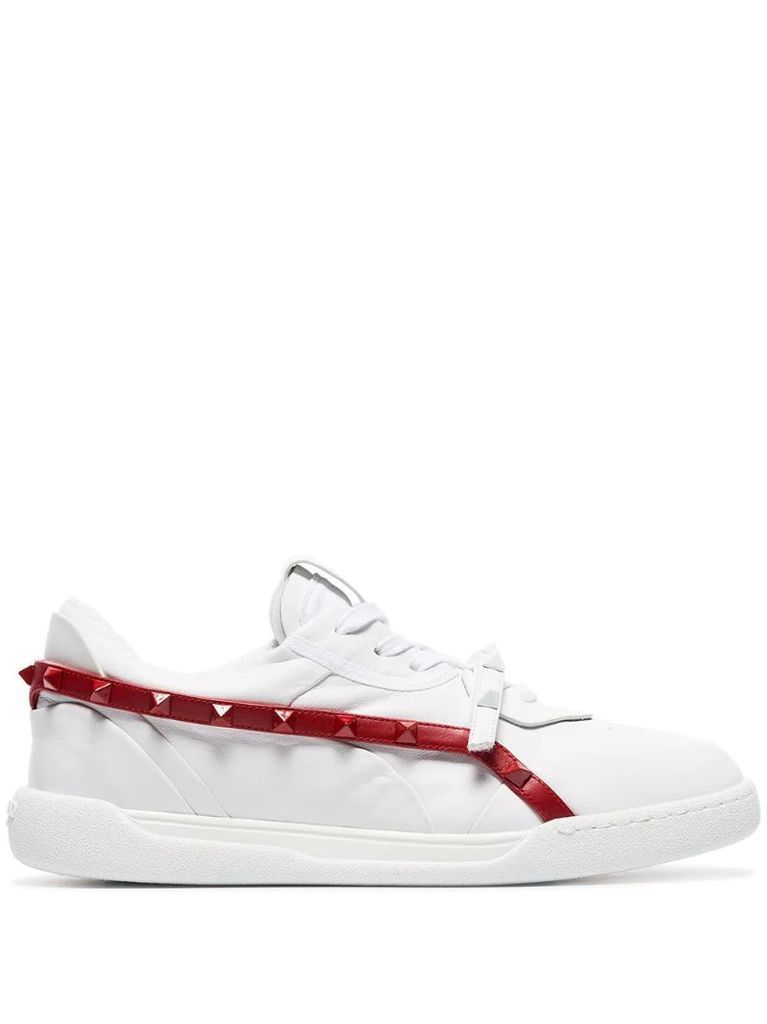 Rockstud Armour studded leather sneakers