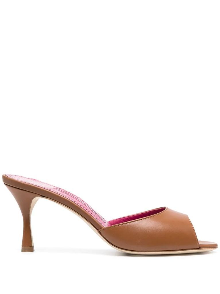 open-toe heeled sandals
