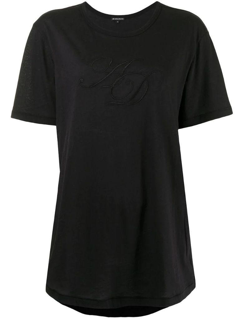 embroidered logo T-shirt