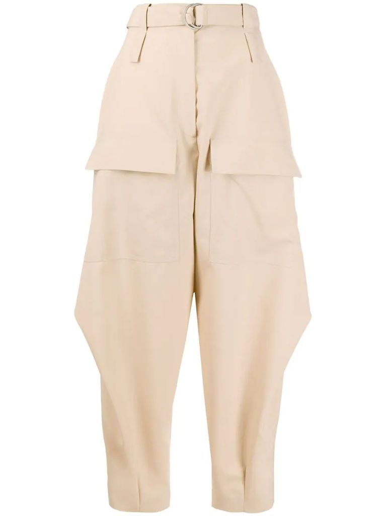 harem cargo trousers