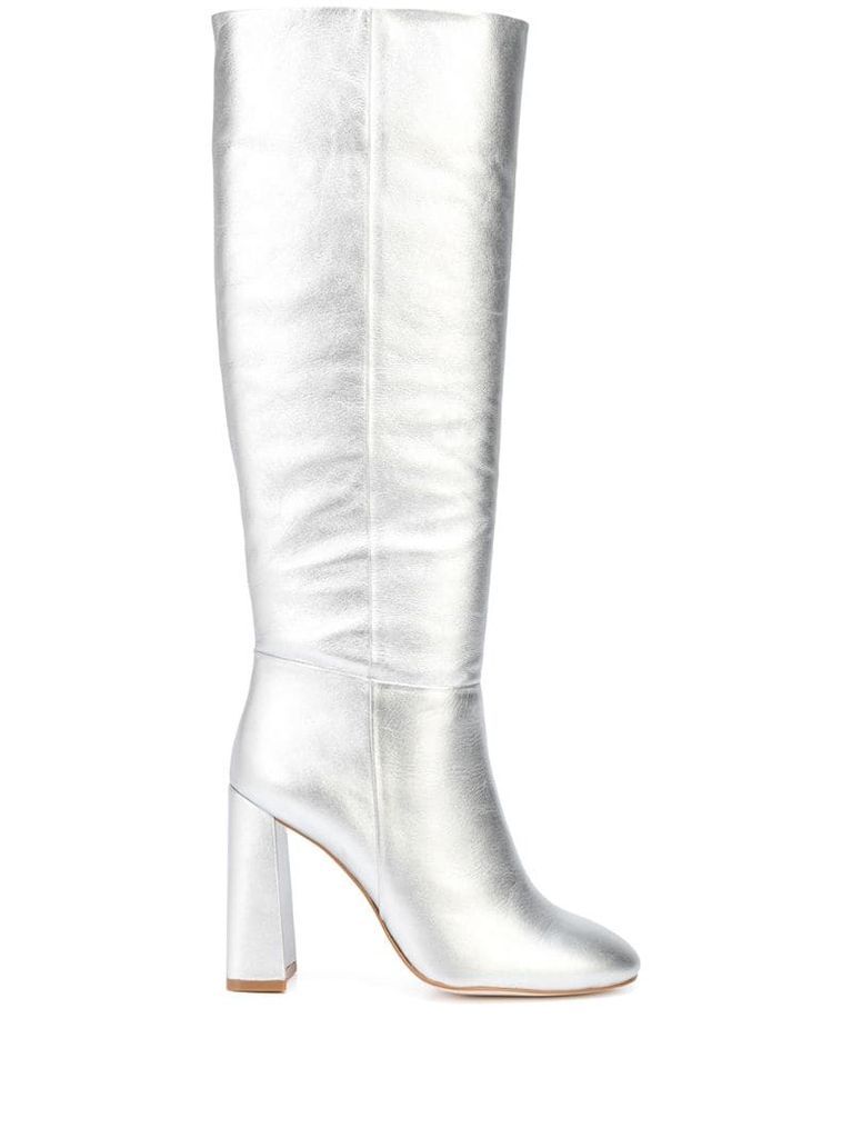 metallic Chloe boots
