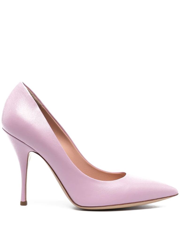 105mm pointed-toe pumps