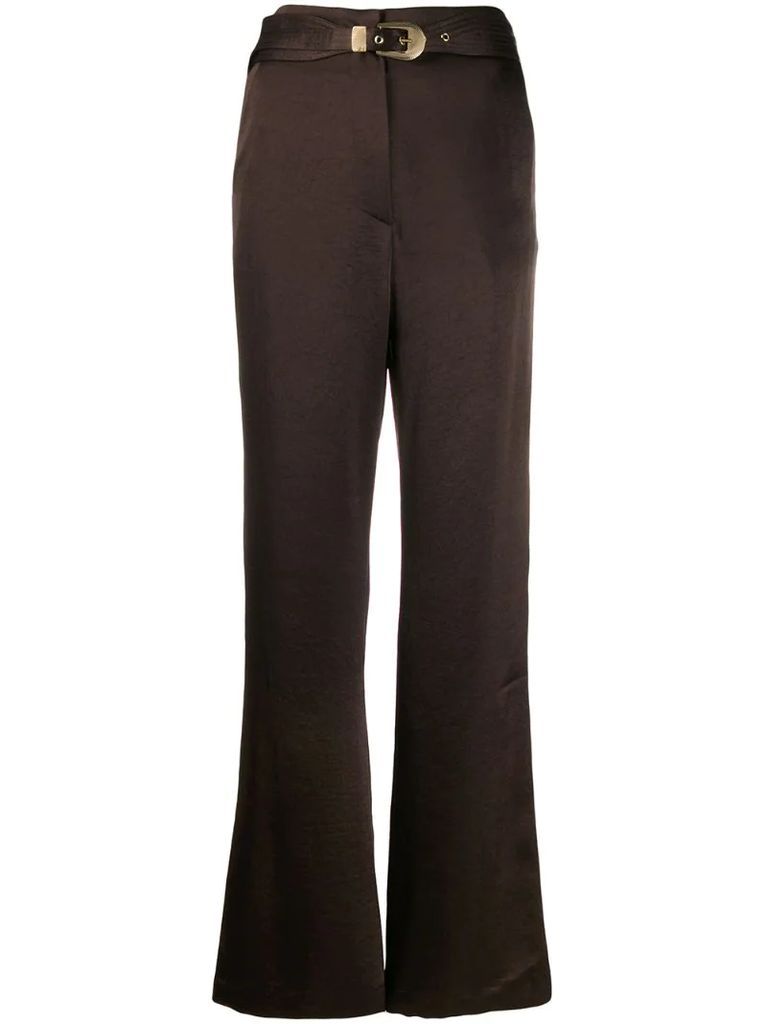 Kisa high-waisted trousers