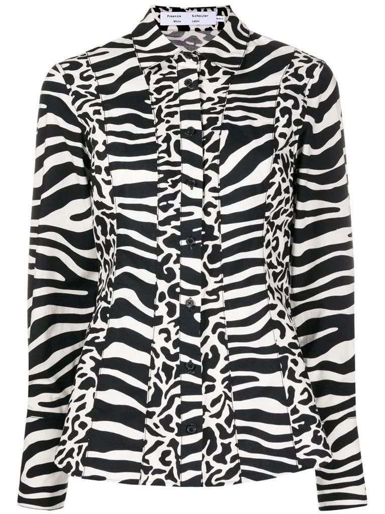 zebra print shirt