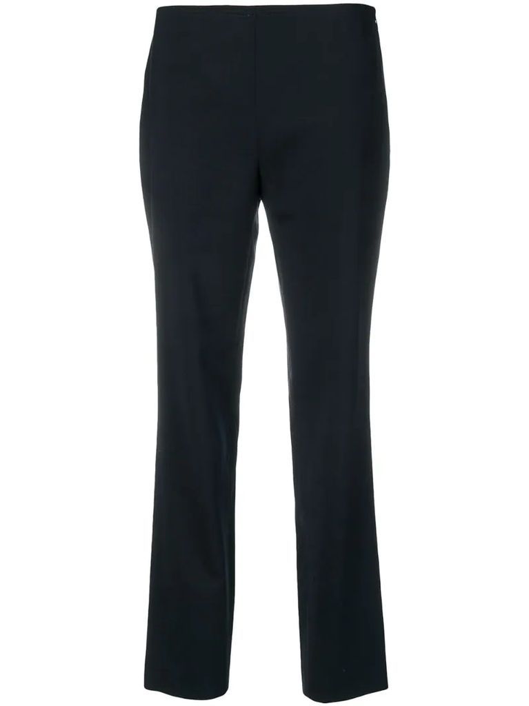tapered fitted trousers