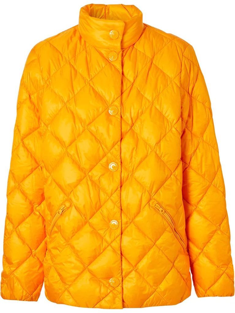 quilted down-filled jacket