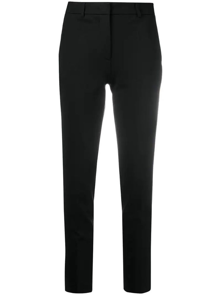 cropped tailored trousers