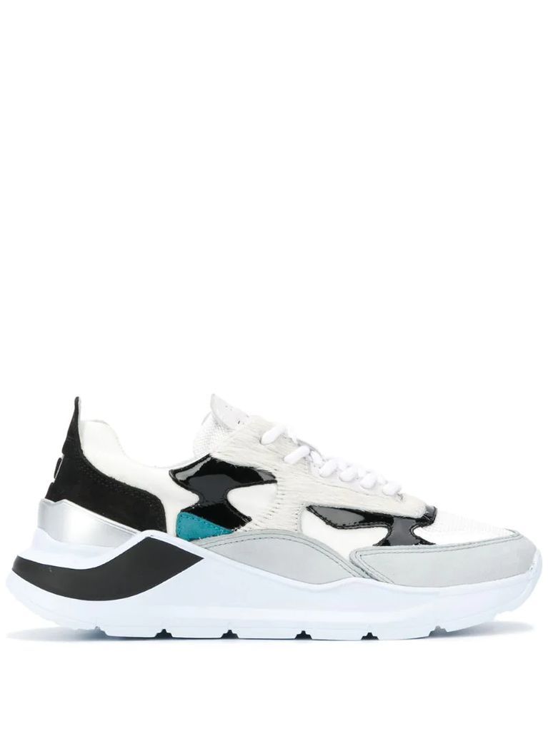 Fuga panelled chunky sneakers