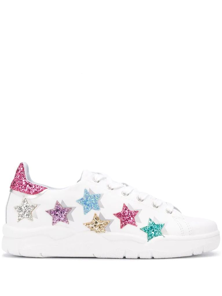 star low-top trainers