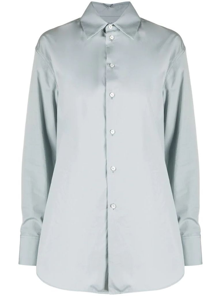 cotton long-sleeve shirt