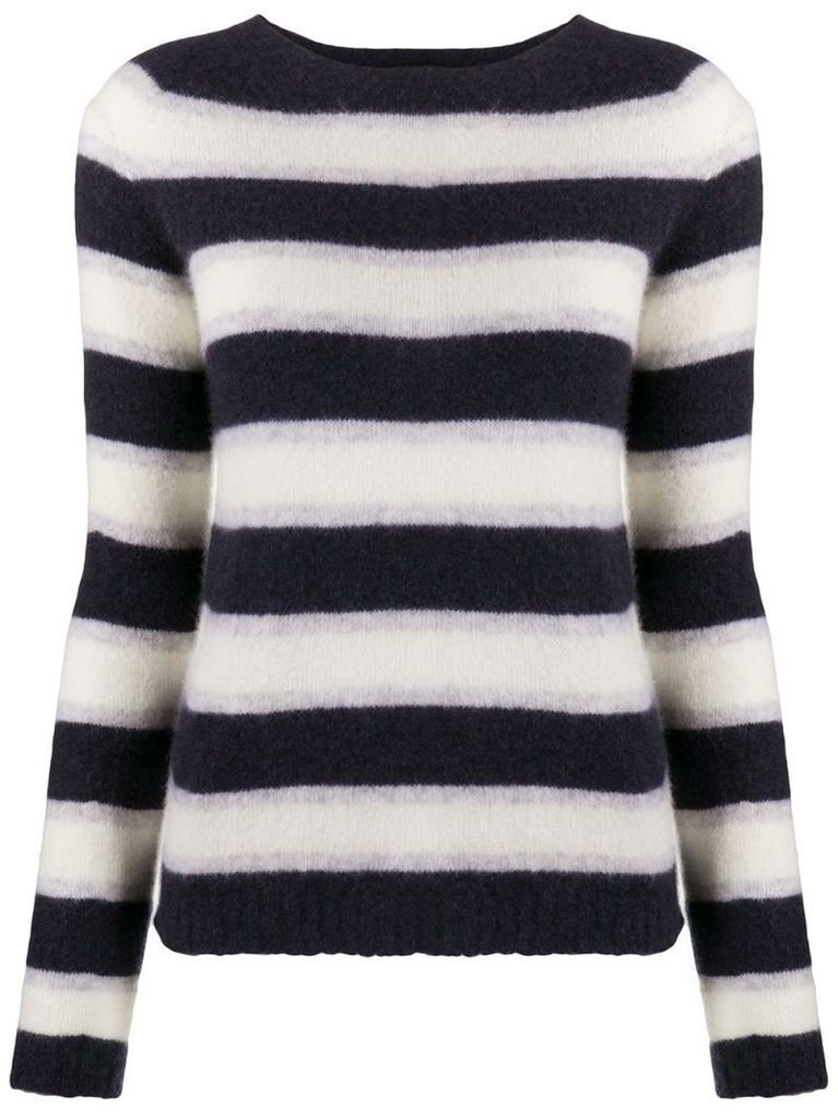 stripe knitted jumper