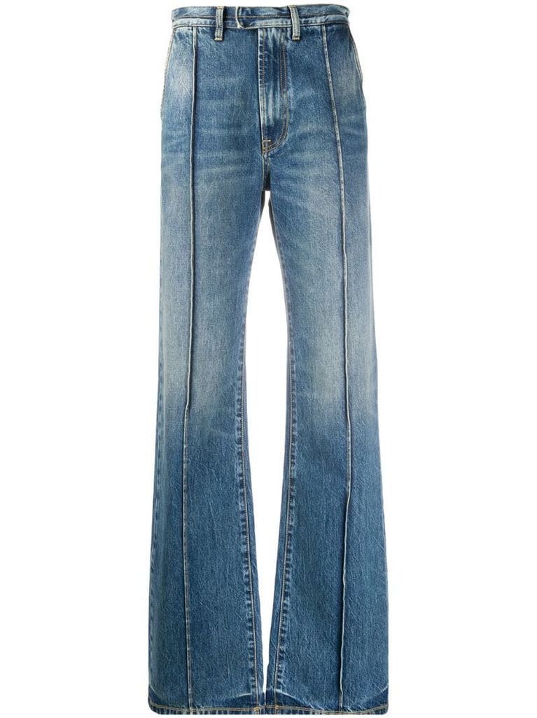 Birkin high-rise wide leg jeans