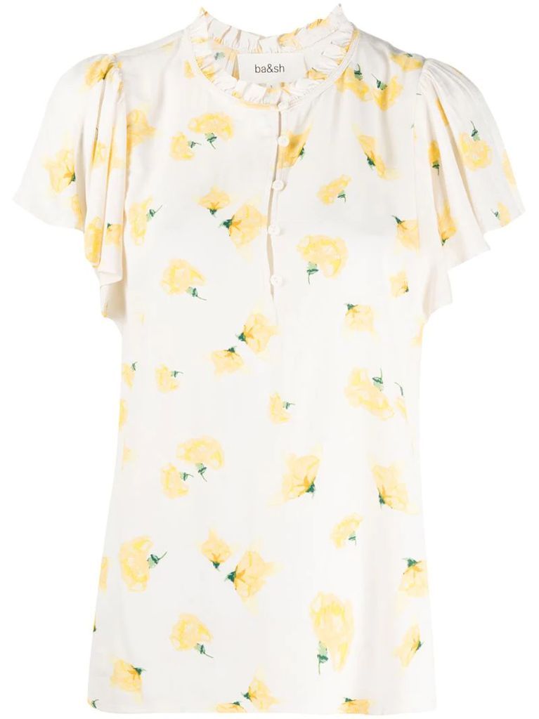 Kila floral-print blouse