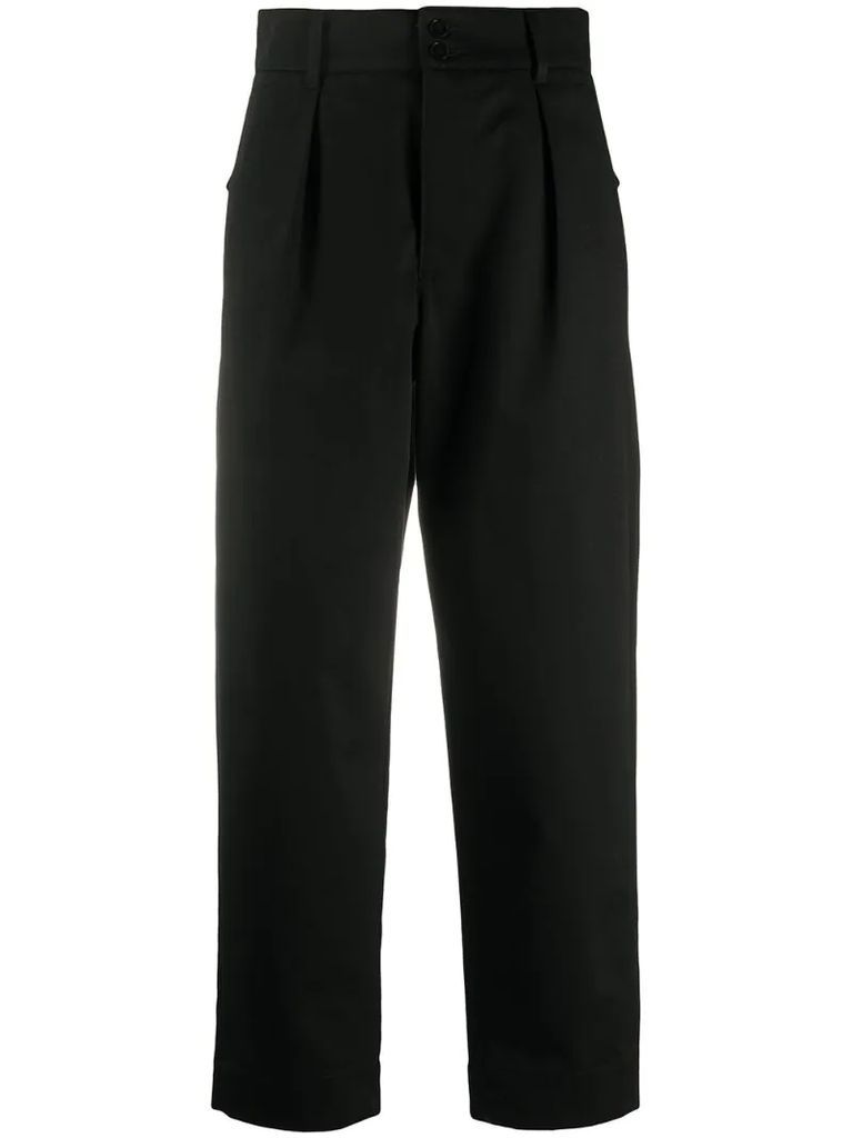 Miles pleated trousers