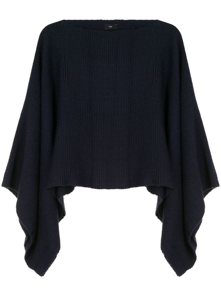 solid cropped jumper