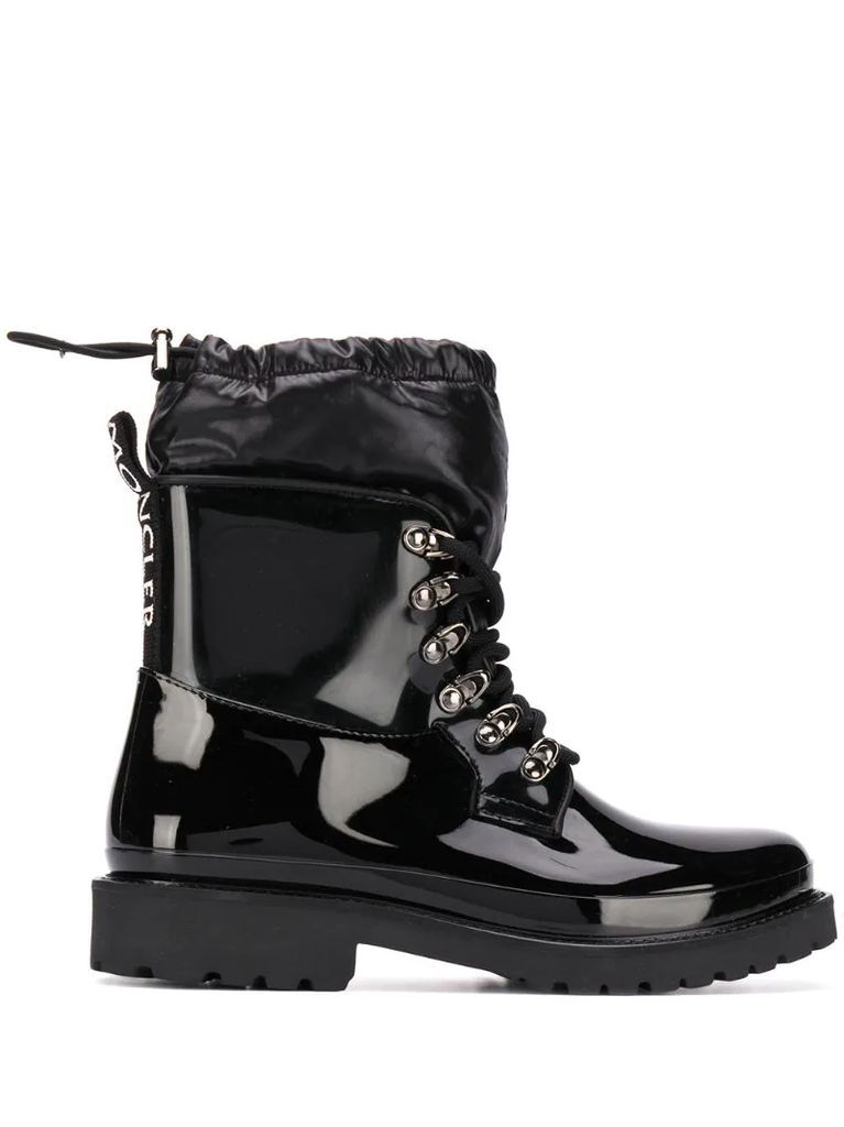 Galaxite padded-panel ankle boots