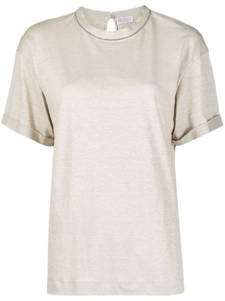 round-neck short-sleeve T-shirt