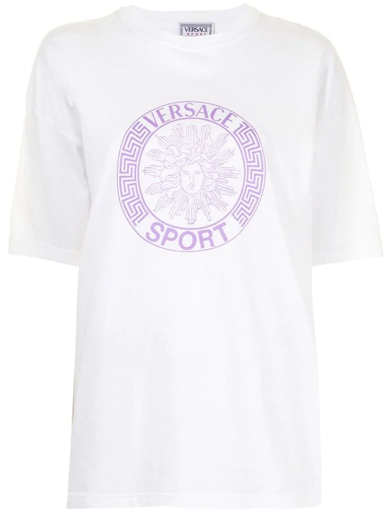 Sport Medusa head print T-shirt