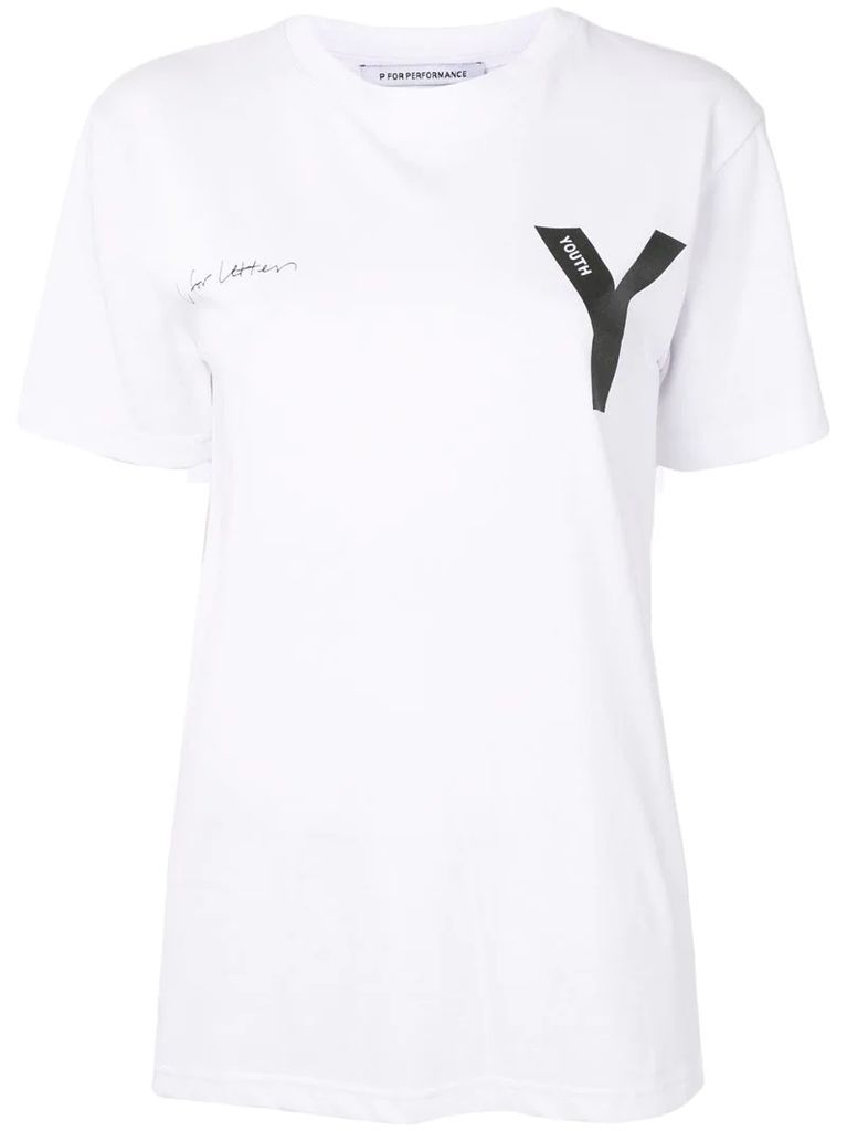 Y for Letter T-shirt