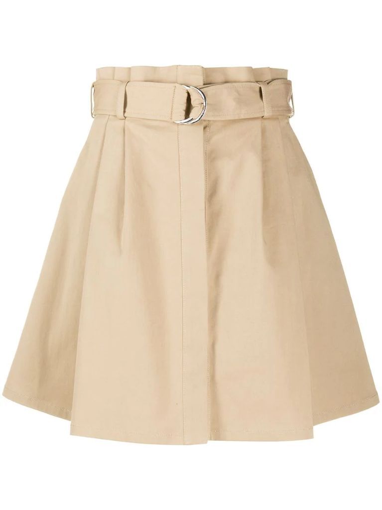 Cyber a-line skirt