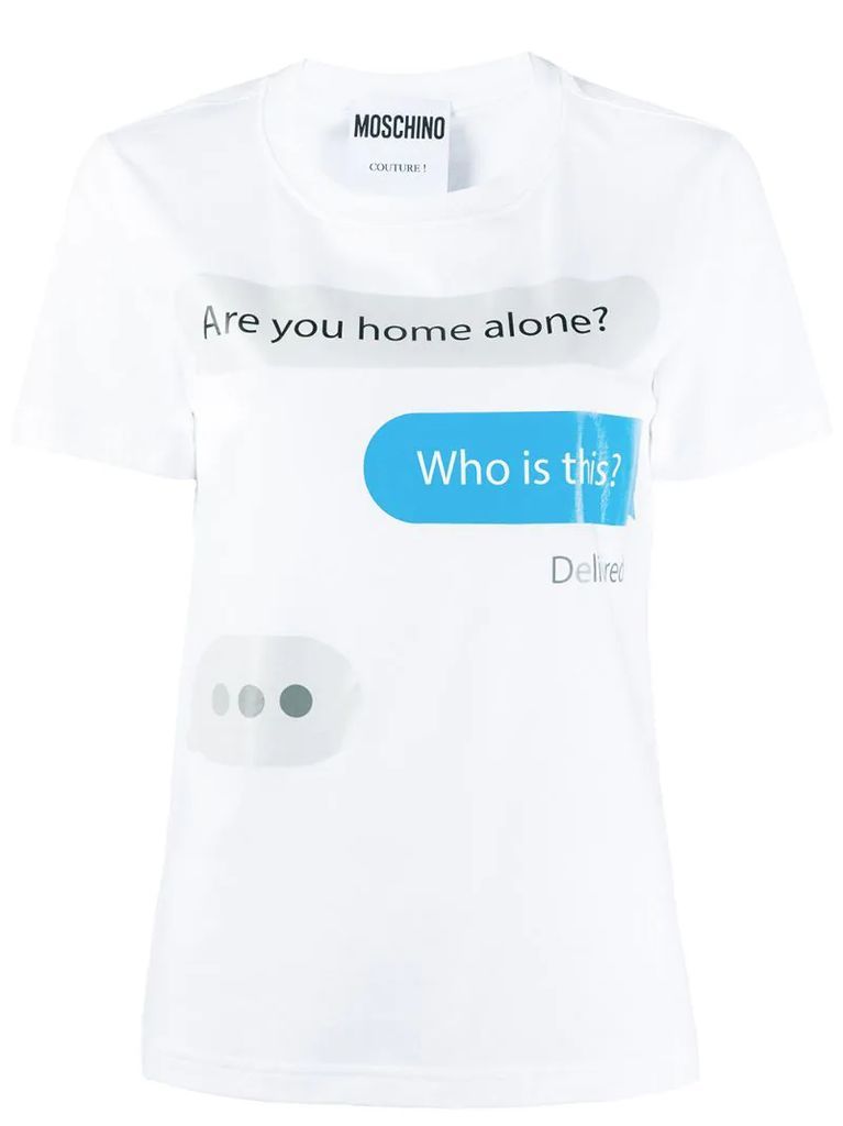 chat print t-shirt