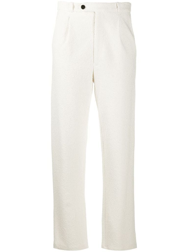 Aston Project textured trousers