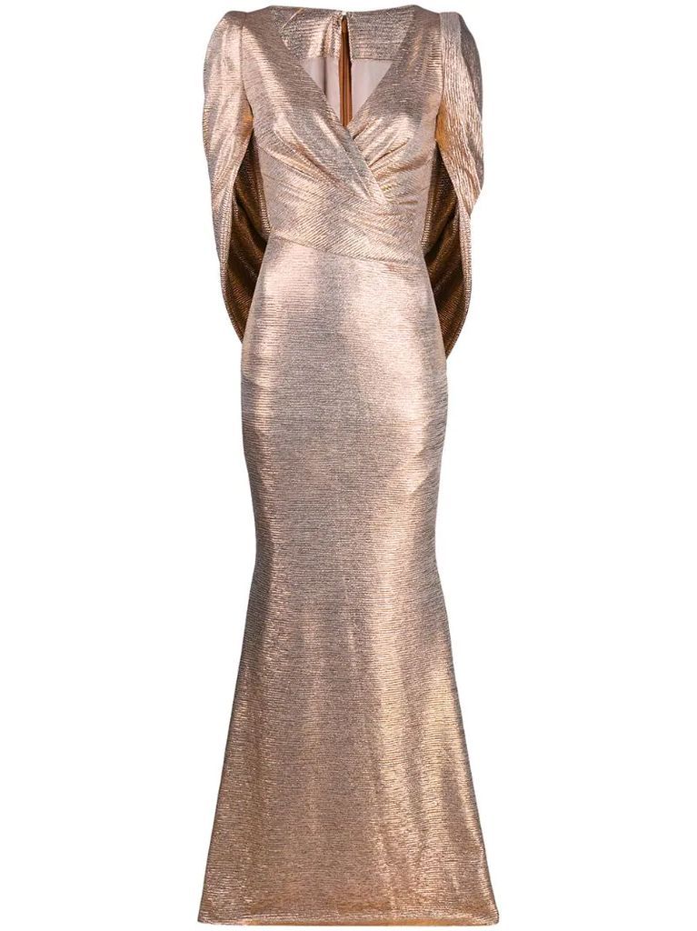 Rosin metallic dress