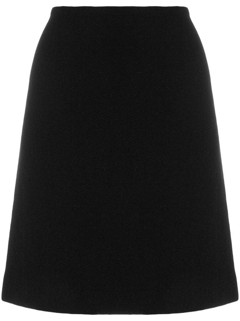 midi a-line skirt