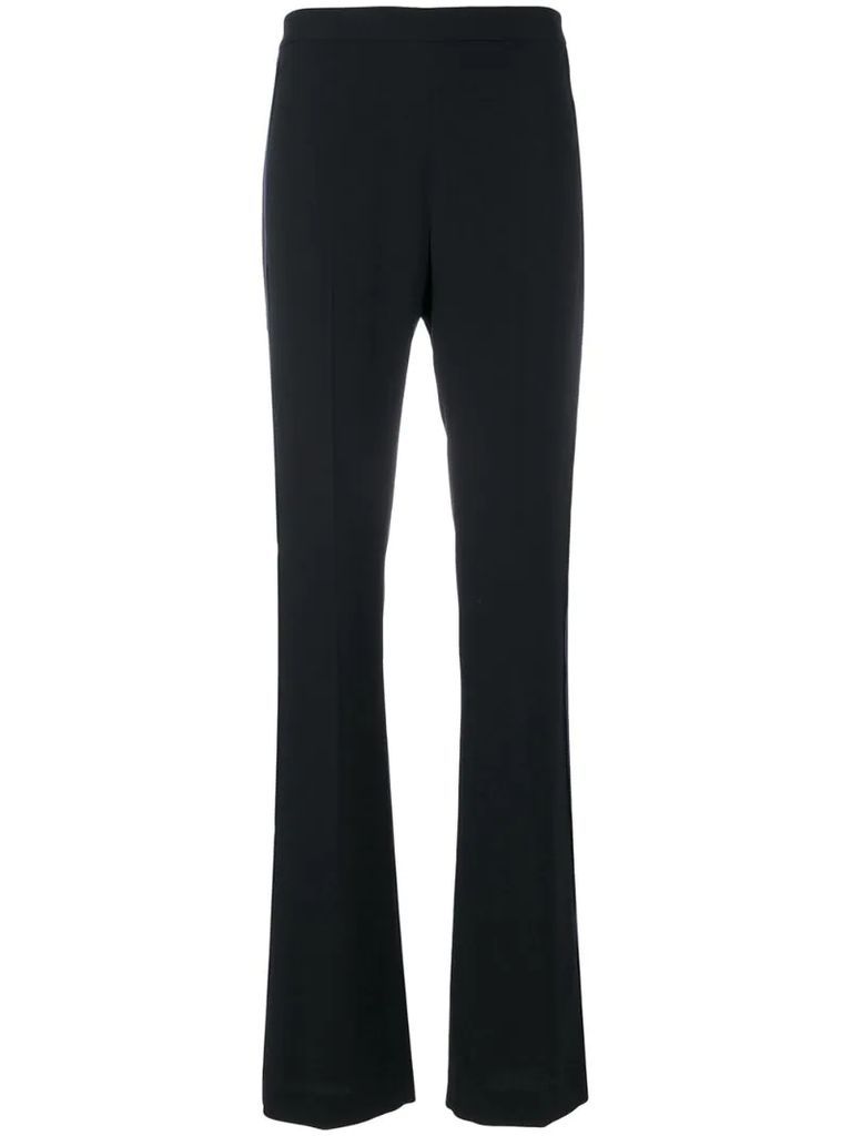 side stripes tailored trousers