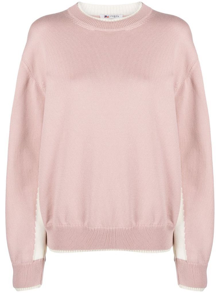 Fully Fashioned crew-neck jumper