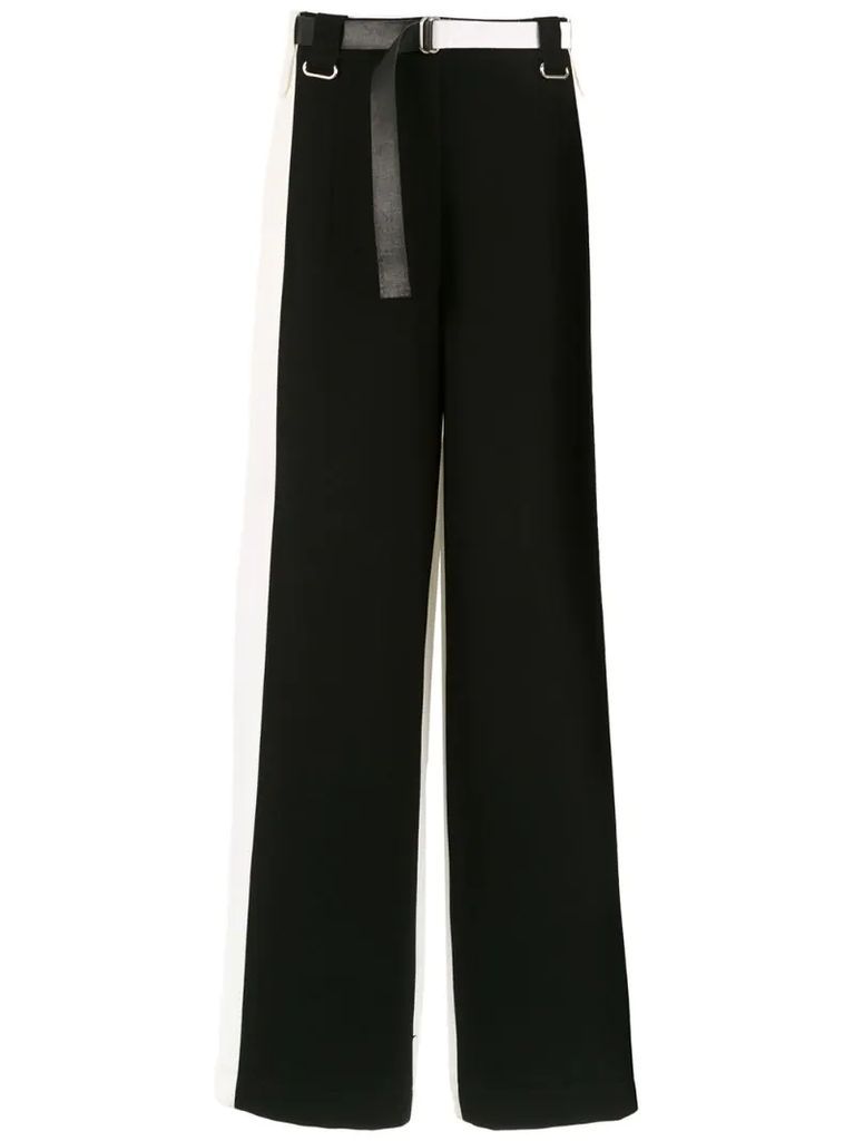 belted palazzo pants