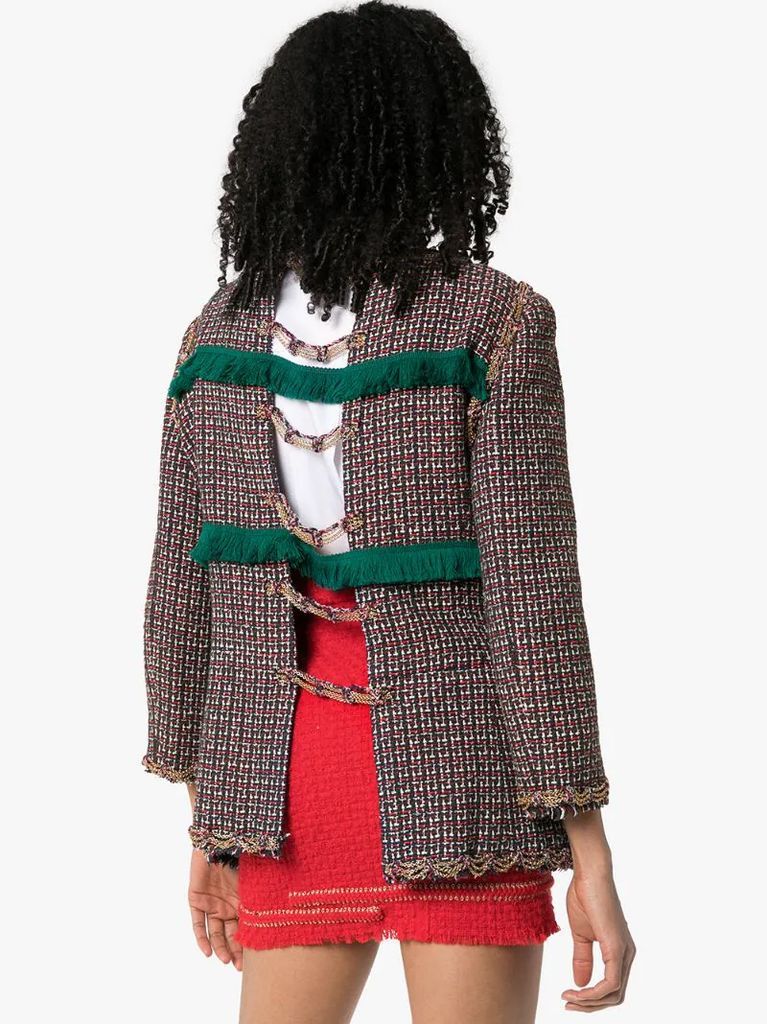 reworked-Chanel tweed jaket