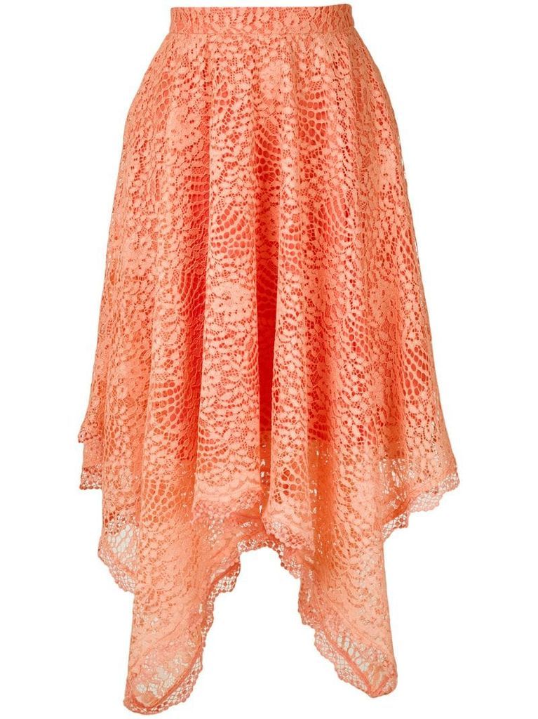 Petale lace skirt