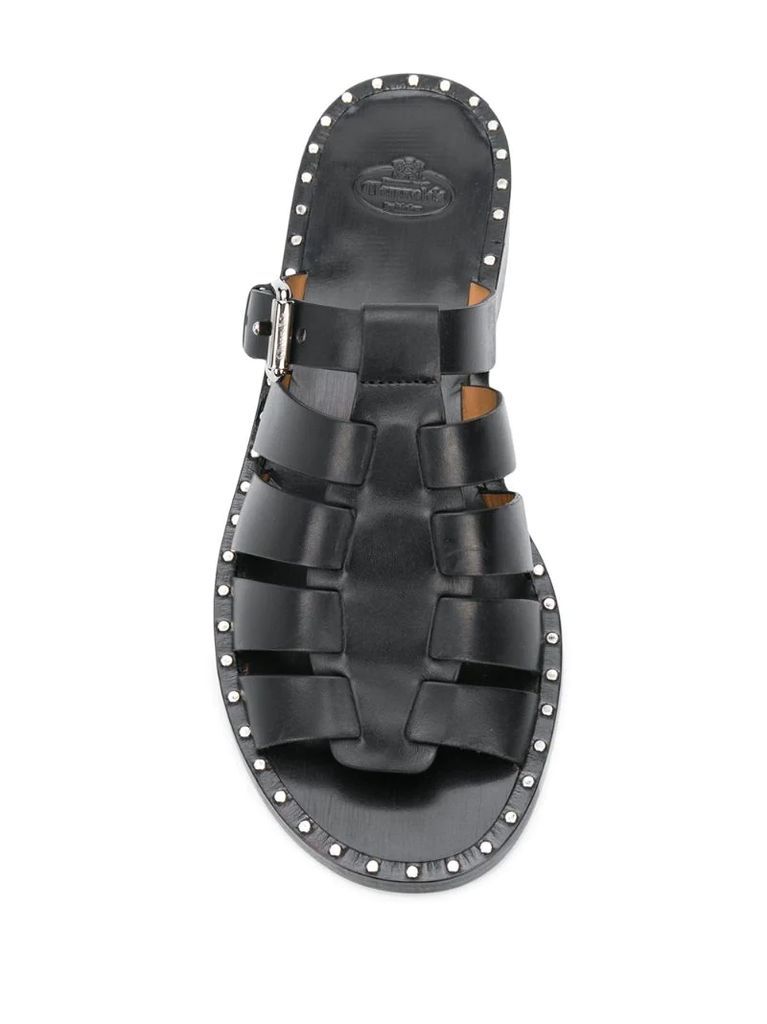 Dori leather sandals