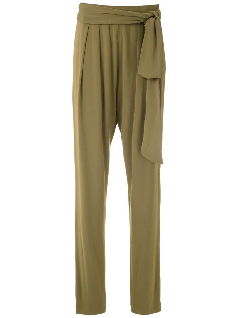 drape tapered trousers