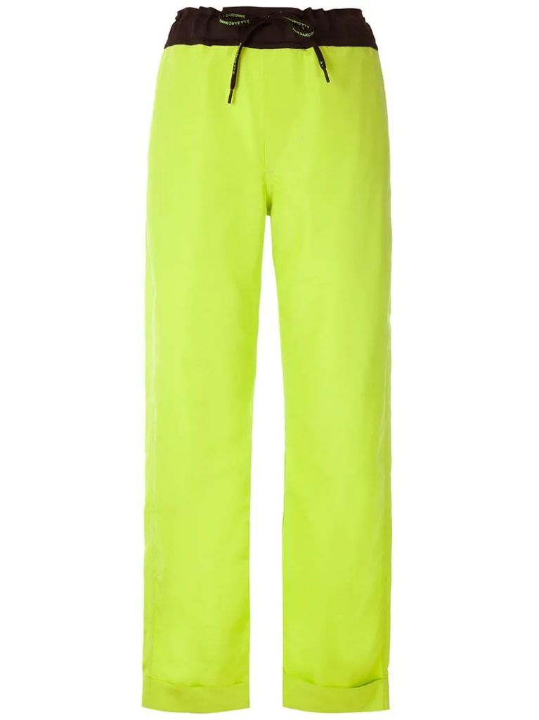 Casual straight trousers