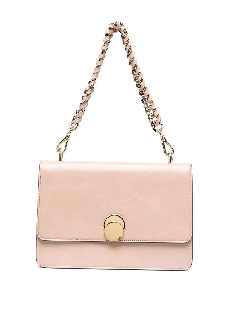 suede Karlie shoulder bag