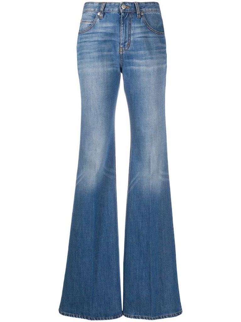 San Fran high-rise flared jeans
