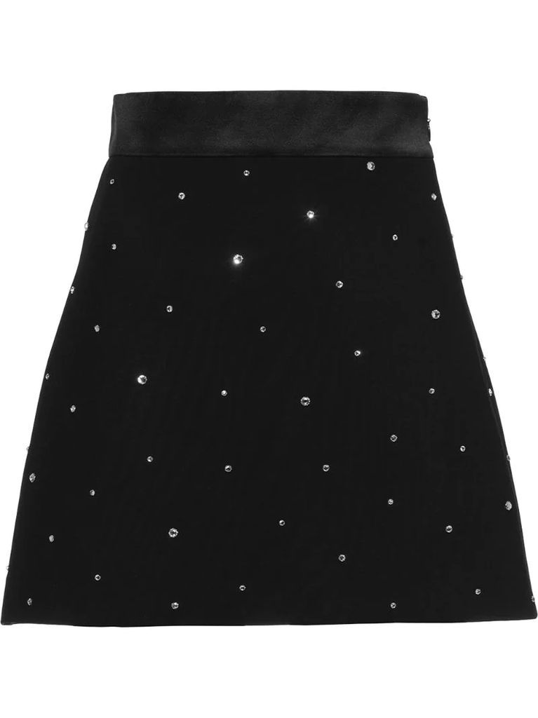 sequin embellished cady skirt