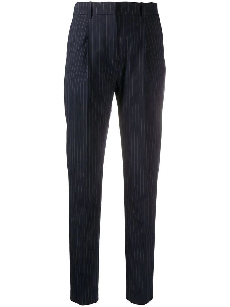 Novella tailored pinstripe trousers