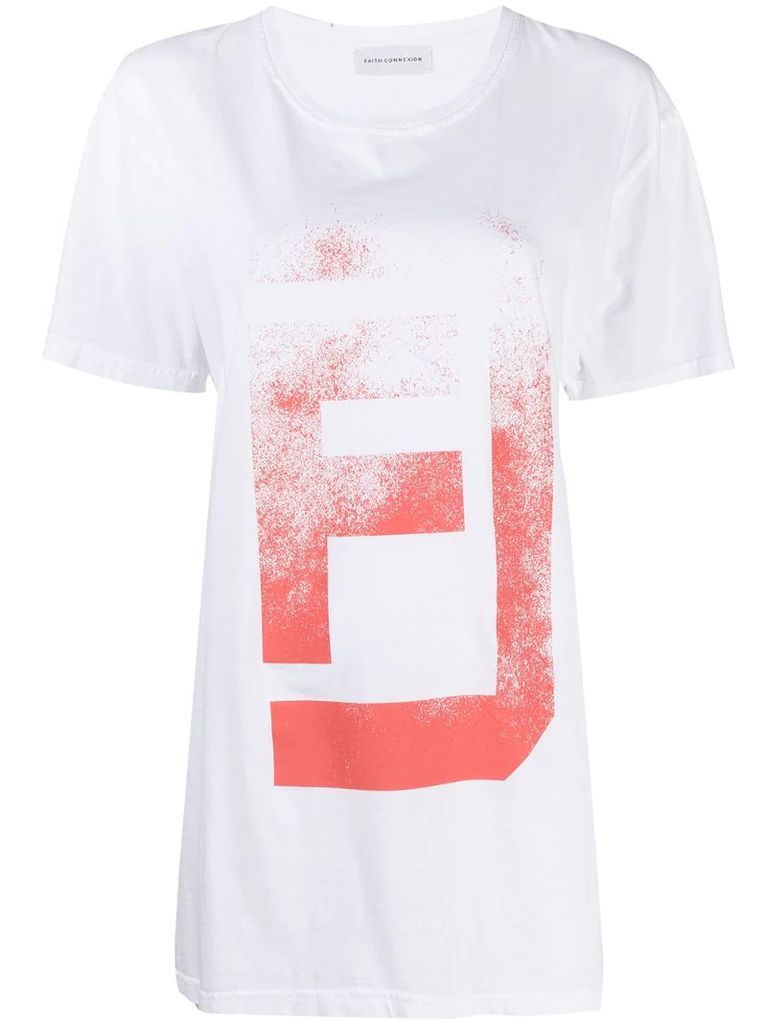 logo-print T-shirt