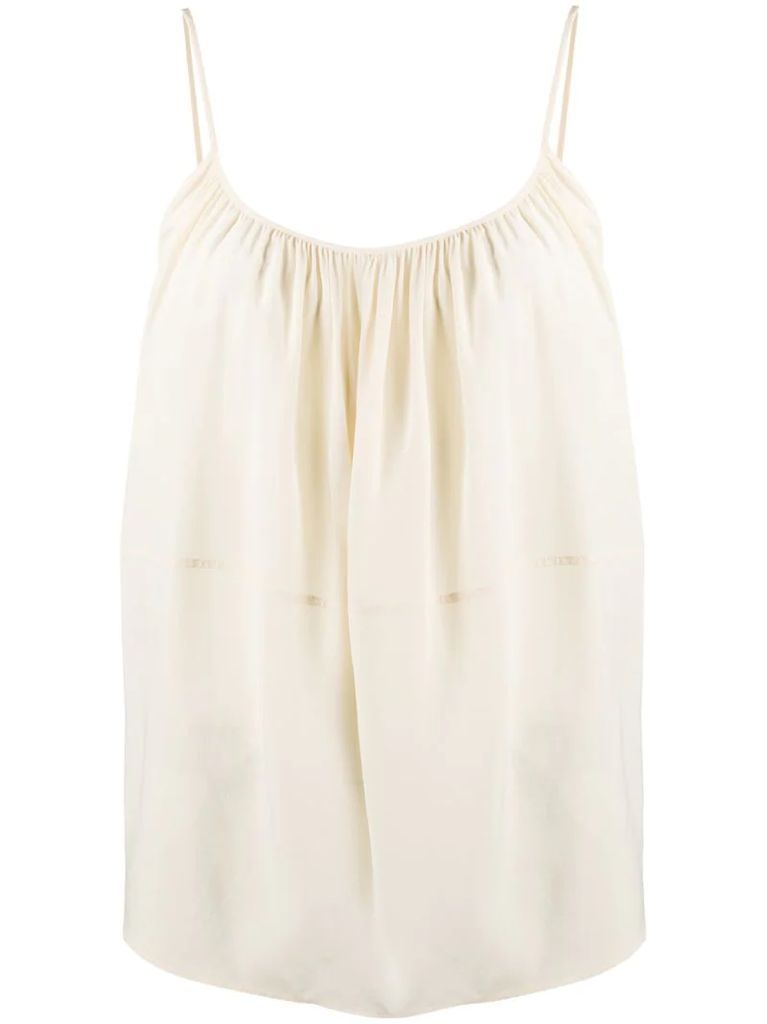 ruched camisole top