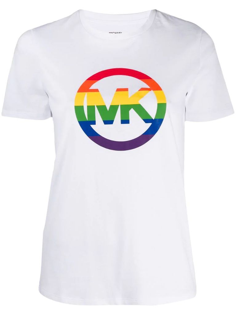 rainbow logo T-shirt